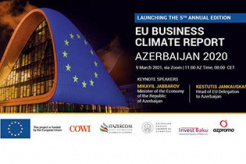 Invitation to the 5th edition of the «EU Business Climate Report Azerbaijan 2020» Launching Event